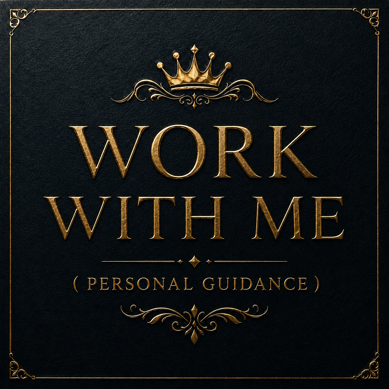 Work with me (1:1 personal guidance)