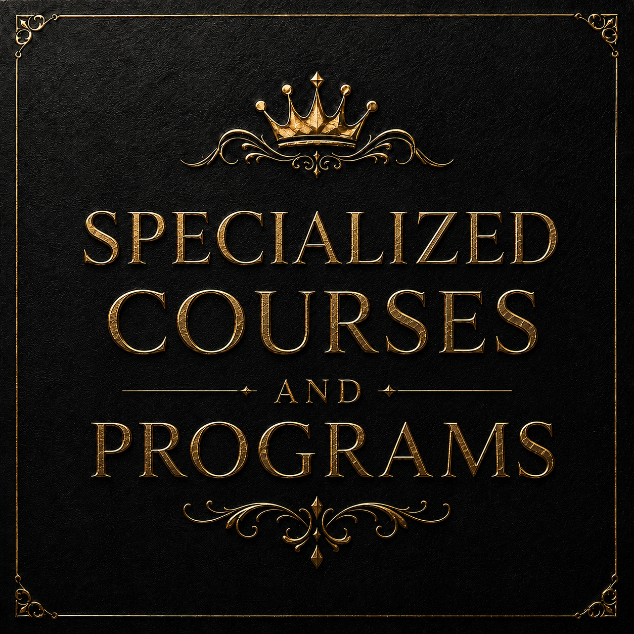 Specialised Courses & Programs