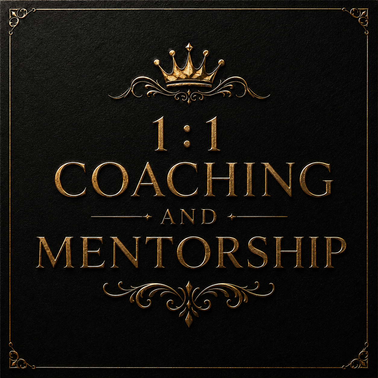 1:1 Coaching & Mentorship